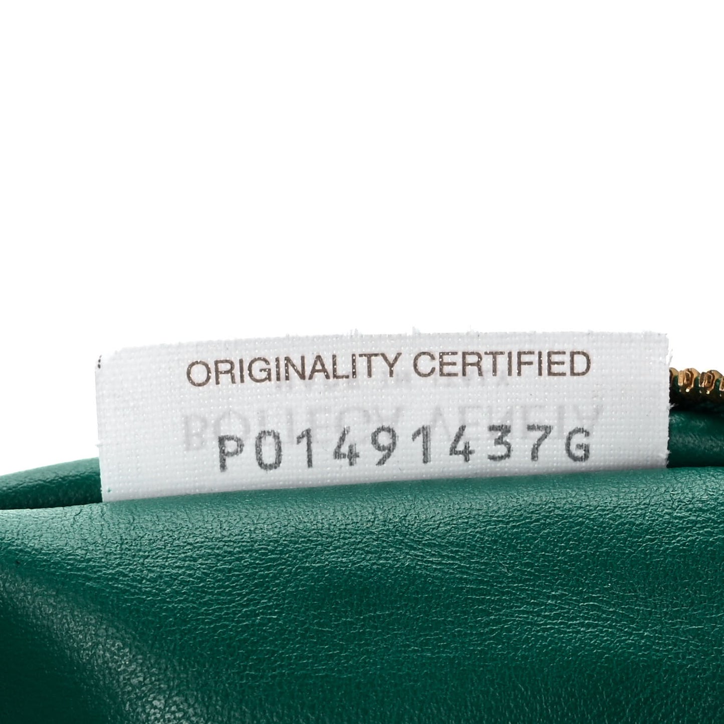 Nappa Mini Double Knot Bag Racing Green
