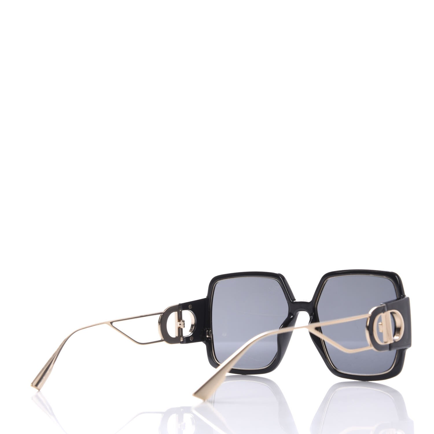 Christian Dior Square 30 Montaigne Sunglasses Black 4 of 7