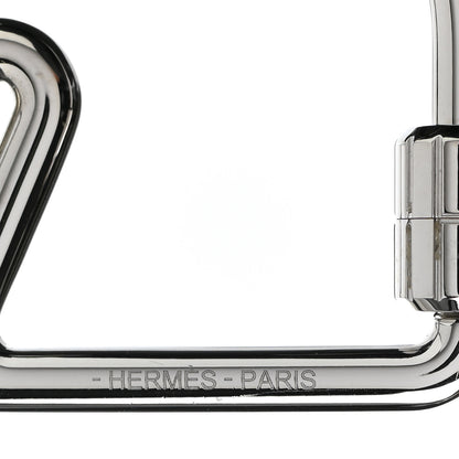 Hermes Palladium Cheval Key Ring 4 of 5