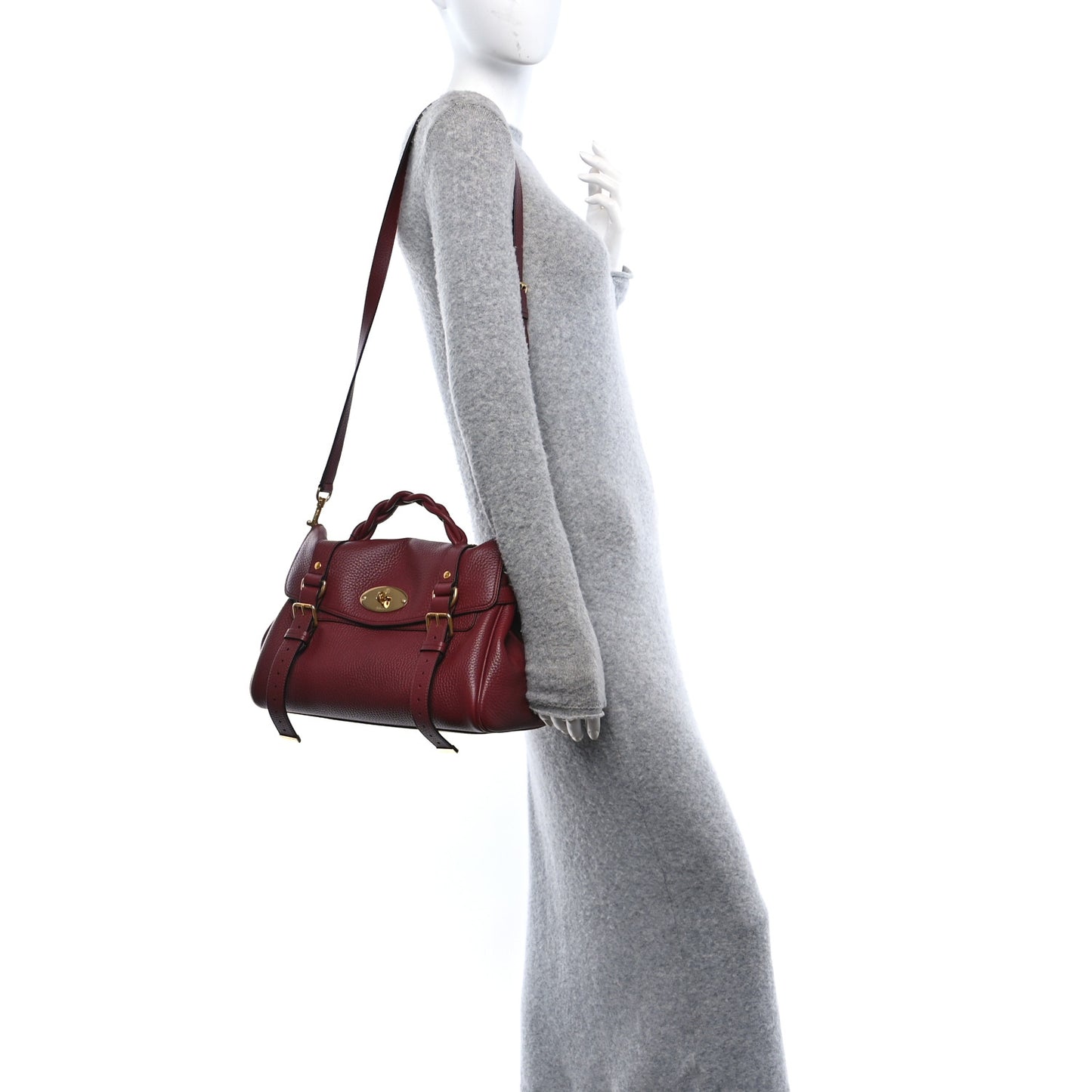 Heavy Grain Medium Alexa Crimson
