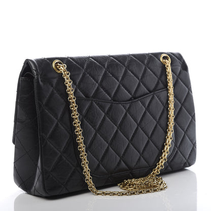 Chanel Aged Calfskin Quilted 2.55 Reissue 227 Flap Black 3 of 10