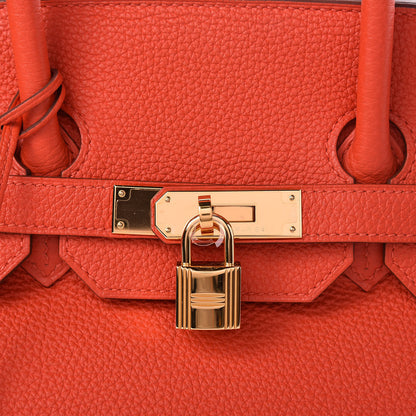 Hermes Togo Birkin 35 Capucine 31 of 37