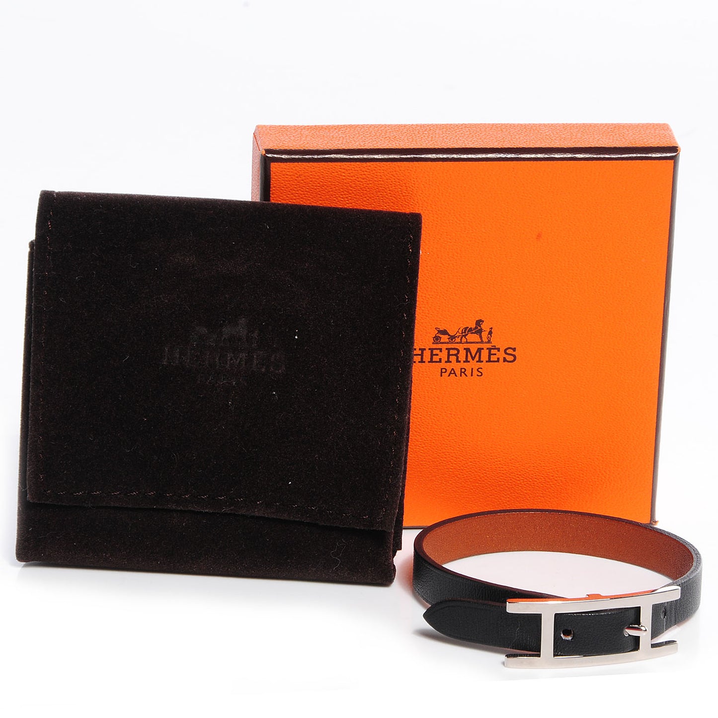Chamonix Reversible Behapi Simple Tour Bracelet Black Gold XS