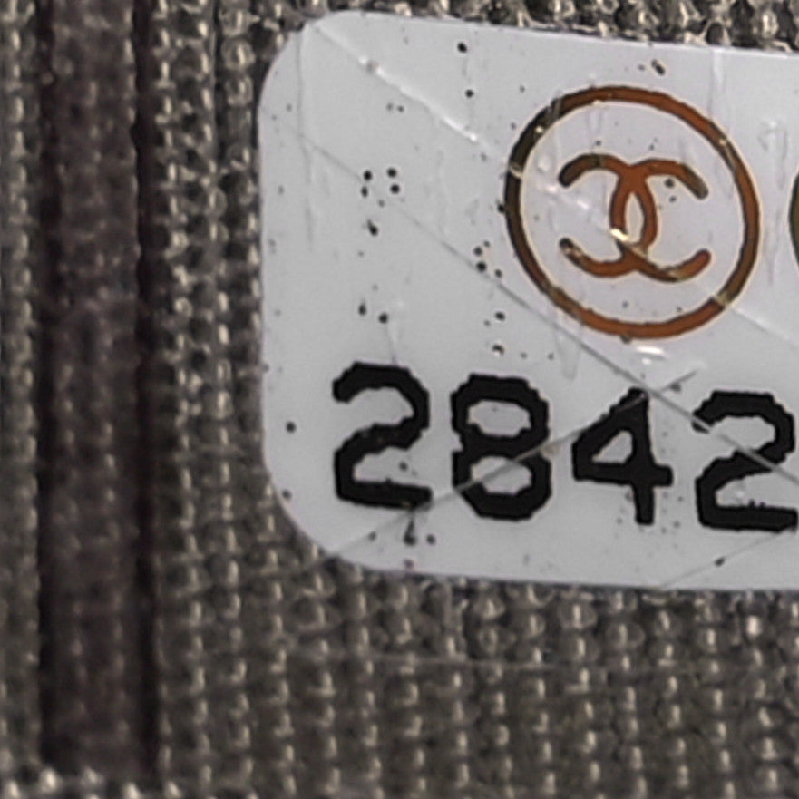 Chanel Caviar Quilted Small Boy Flap Wallet Grey 8 of 11