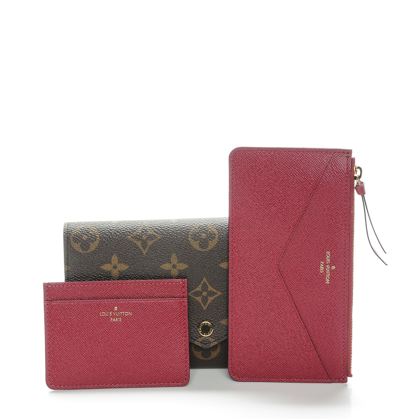 Monogram Jeanne Wallet Fuchsia