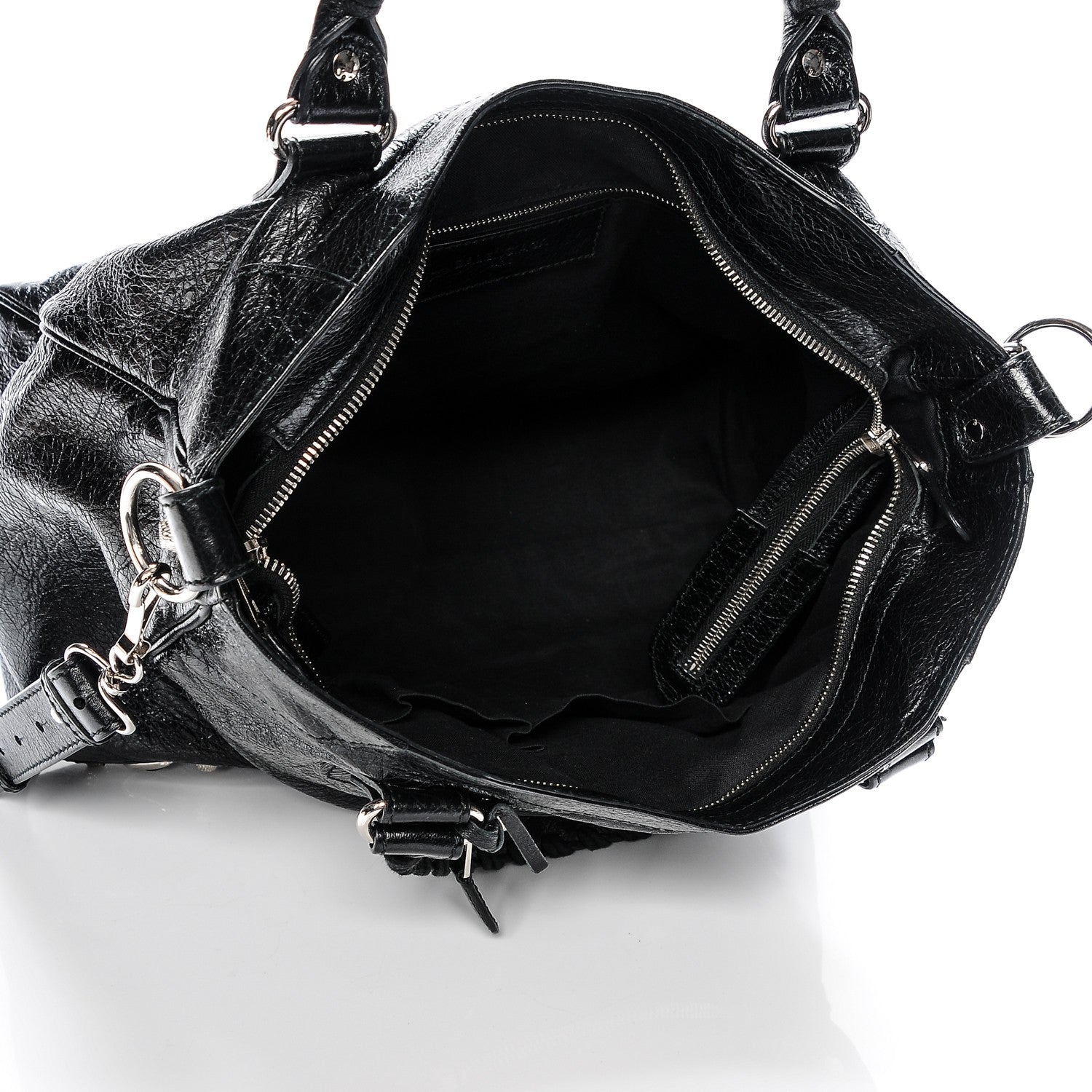 Balenciaga Agneau Giant 12 Silver Hardware Velo Black 5 of 8