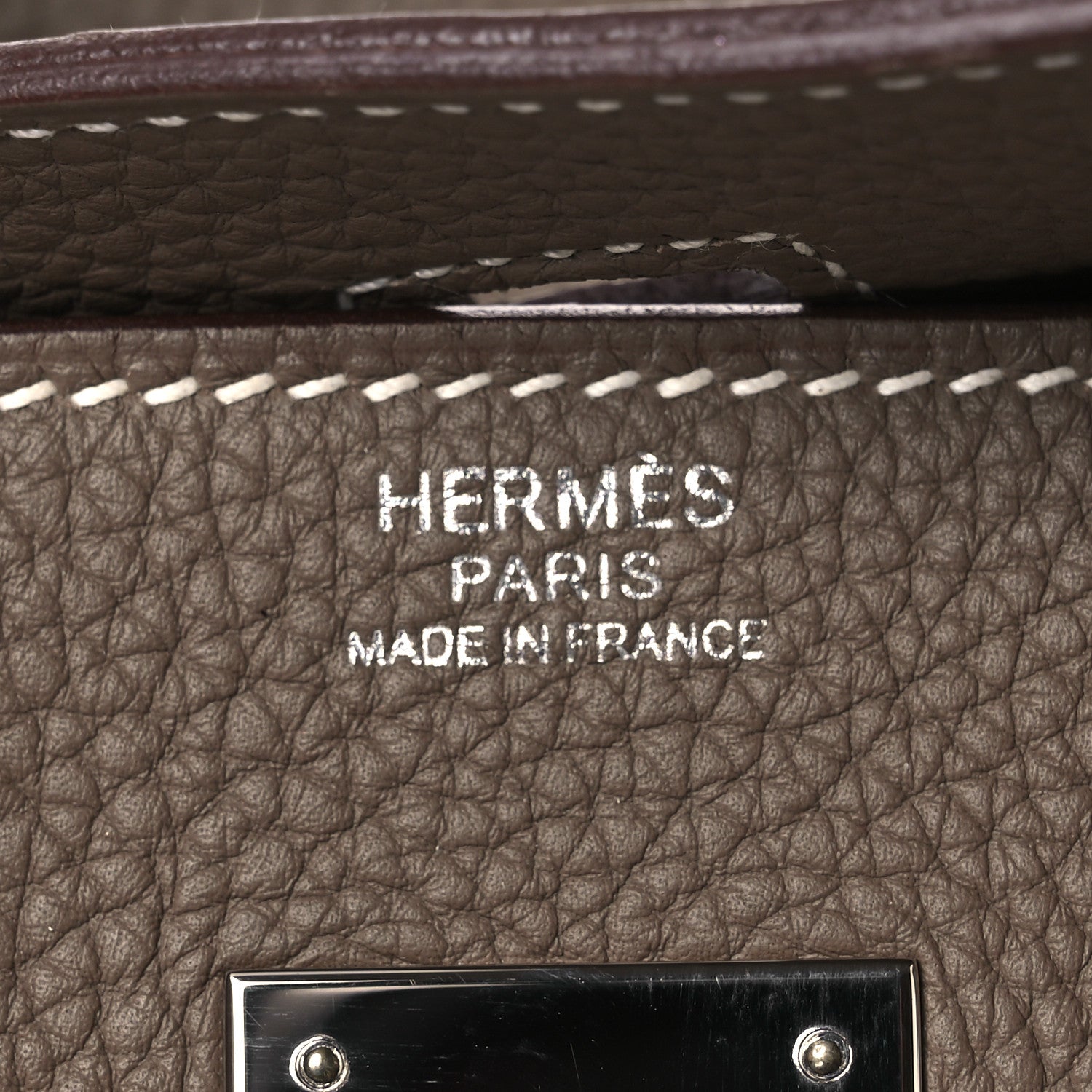 Hermes Togo Birkin 30 Etoupe 6 of 12