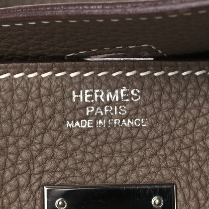 Hermes Togo Birkin 30 Etoupe 6 of 12