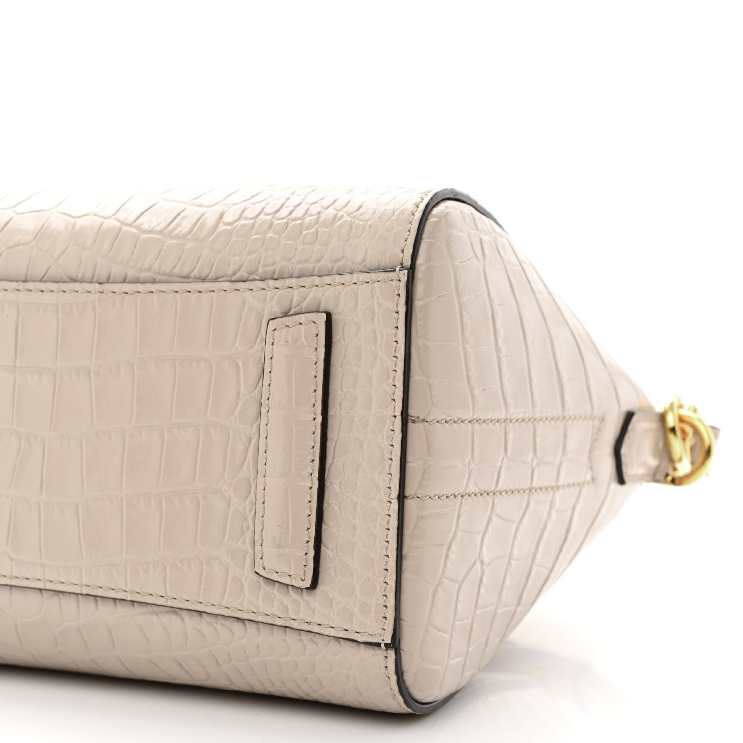 Givenchy Calfskin Crocodile Embossed Mini Antigona Dune 10 of 12