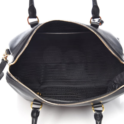 Prada Saffiano Lux Bowler Black 5 of 14