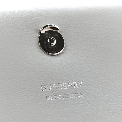 Burberry Lambskin Quilted Mini Lola Bag White Grey Yellow 8 of 8