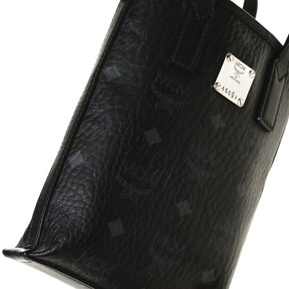 MCM Visetos Mini Crossbody Tote Black 12 of 14