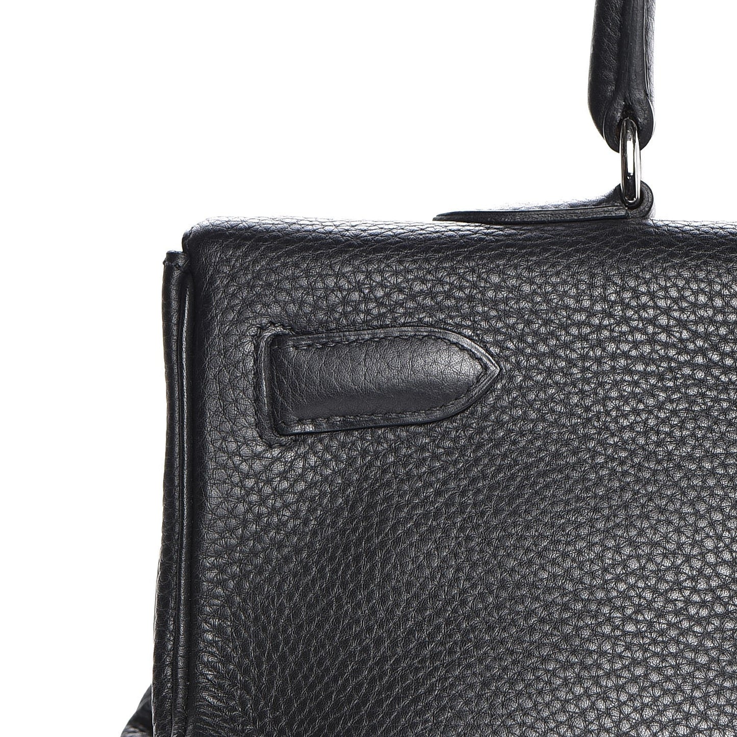Taurillon Clemence Shoulder Kelly 40 Black