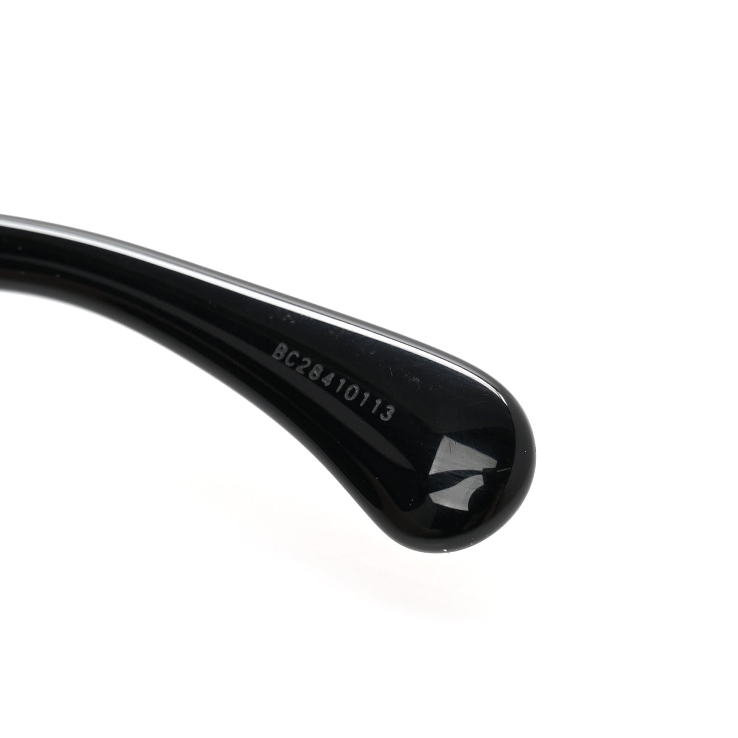 Acetate CC Logo Square Sunglasses 71472A Black