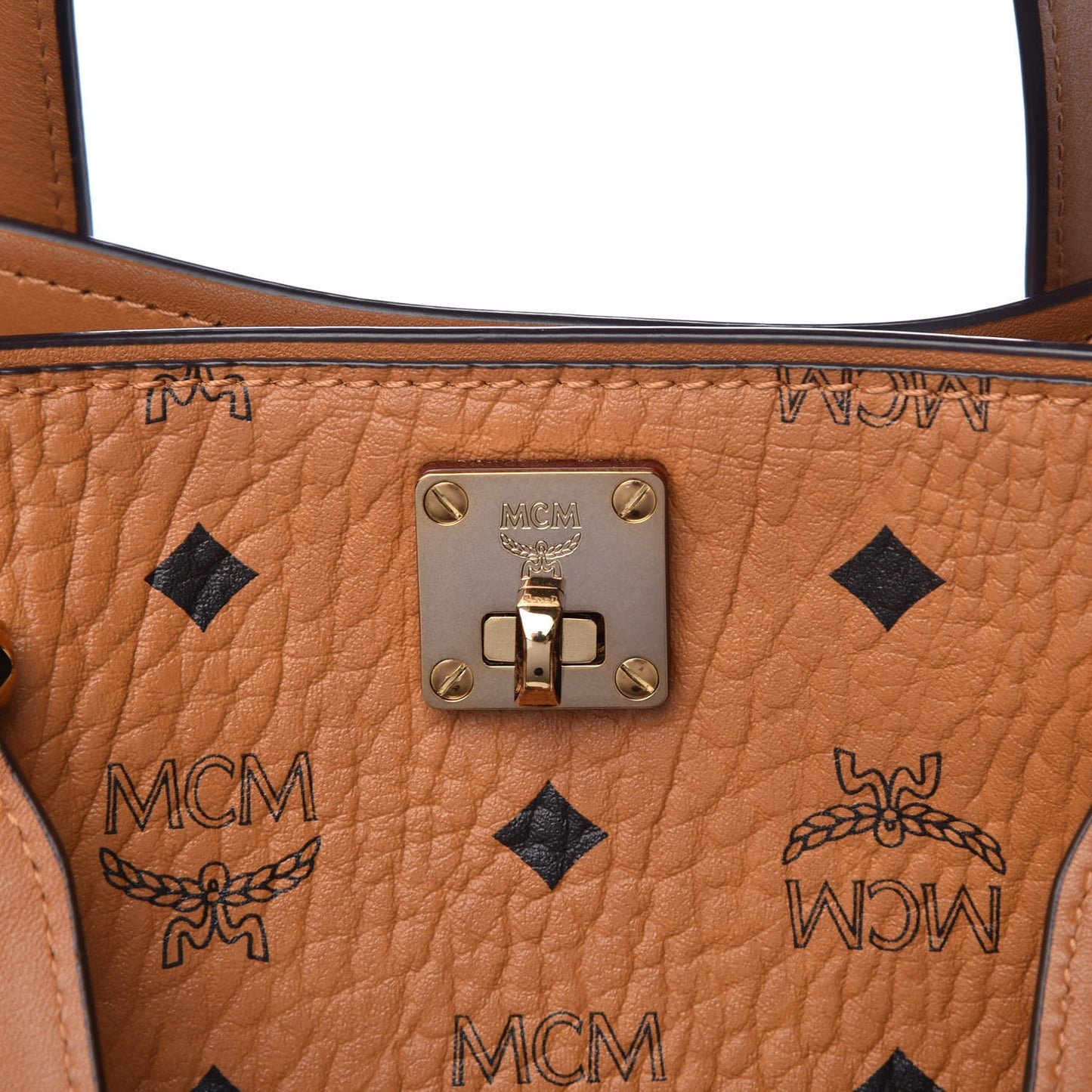 Visetos Large Essential Tote Cognac