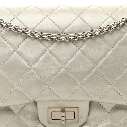 Chanel Metallic Lambskin Quilted 2.55 Reissue 226 Flap Pale Gold 5 of 12