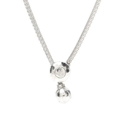 John Hardy Sterling Silver Classic Chain Hammered Y Necklace 4 of 4