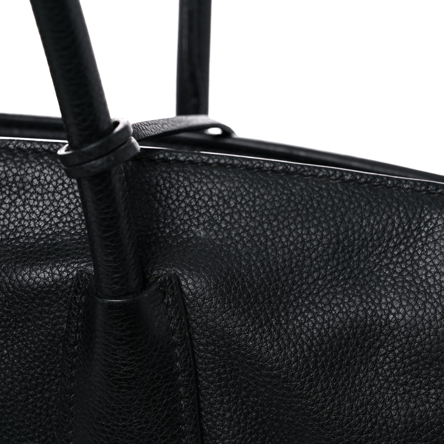 Prada Vitello Grain Tote Black 14 of 15