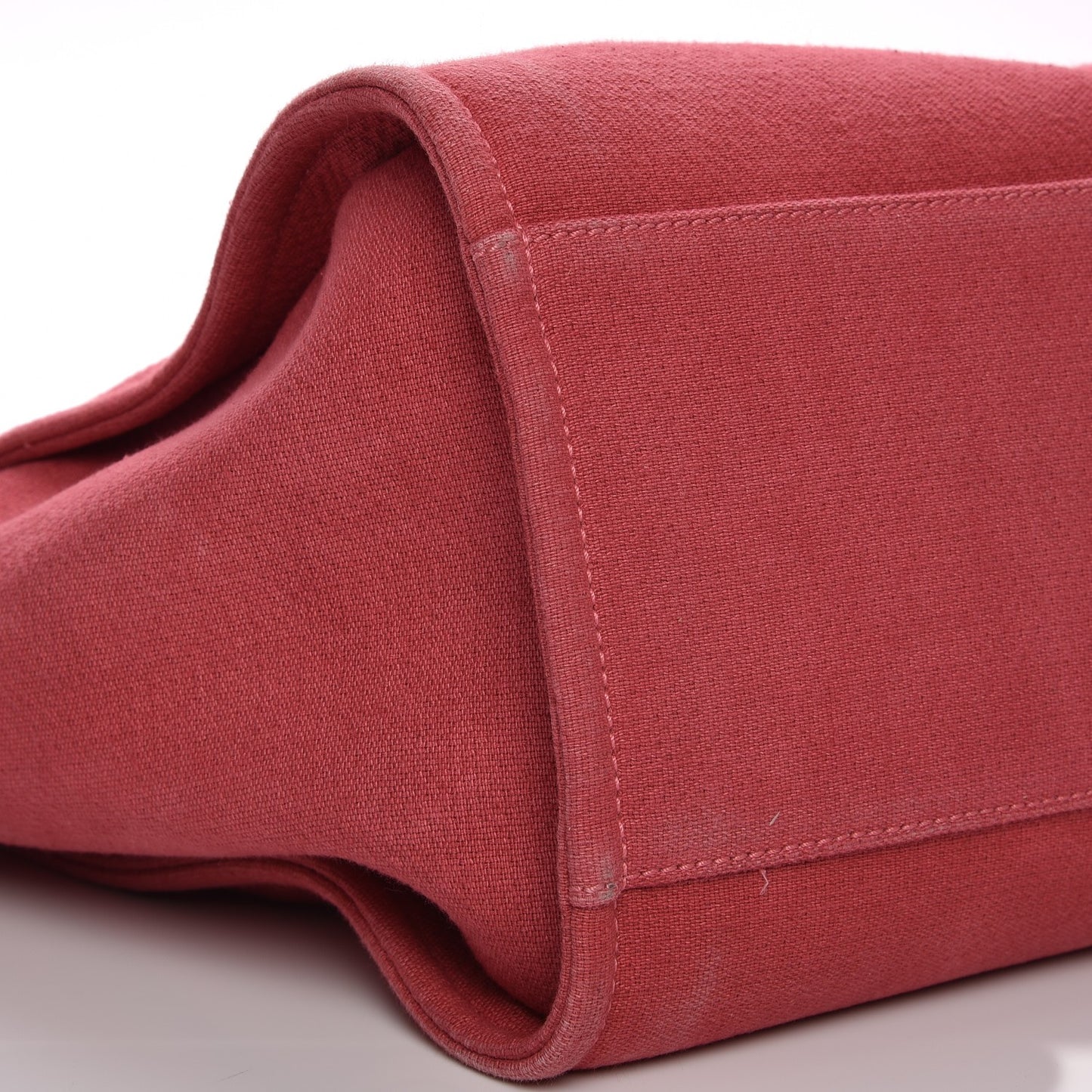 Canvas Large Deauville Tote Red