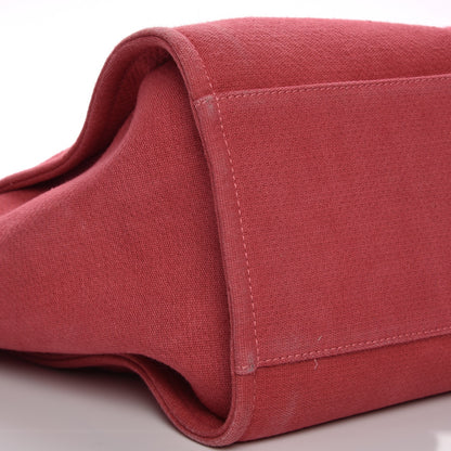 Chanel Canvas Large Deauville Tote Red 8 of 10