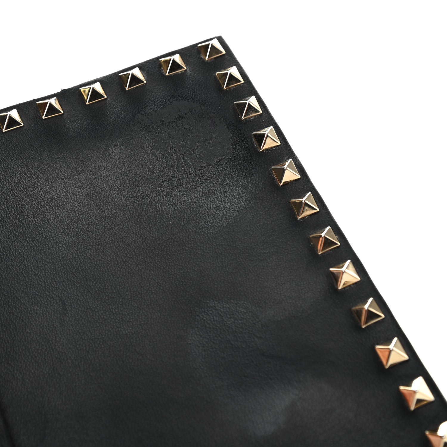 Valentino Garavani Nappa Rockstud Wristlet Clutch Black 8 of 8