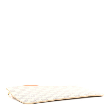 Louis Vuitton Damier Azur Neverfull MM GM Pochette 4 of 8