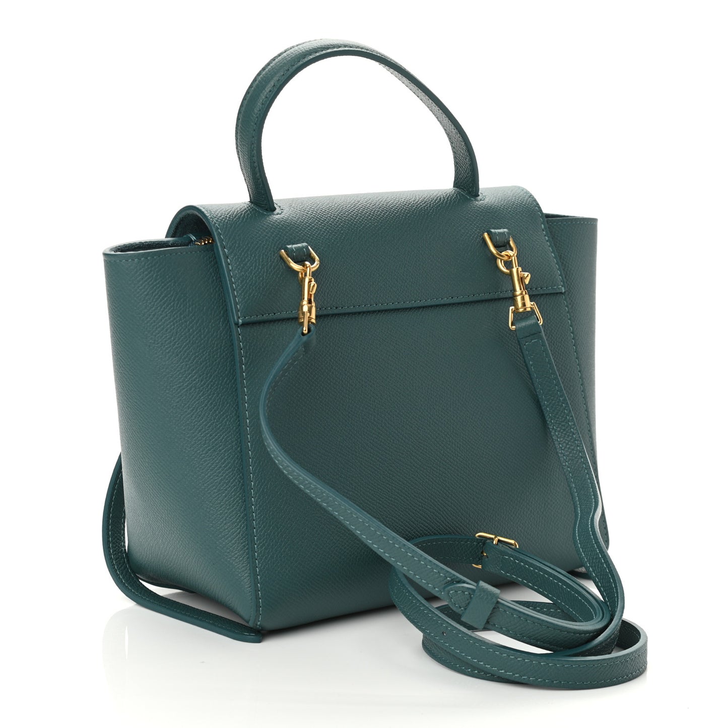 Grained Calfskin Nano Belt Bag Amazone