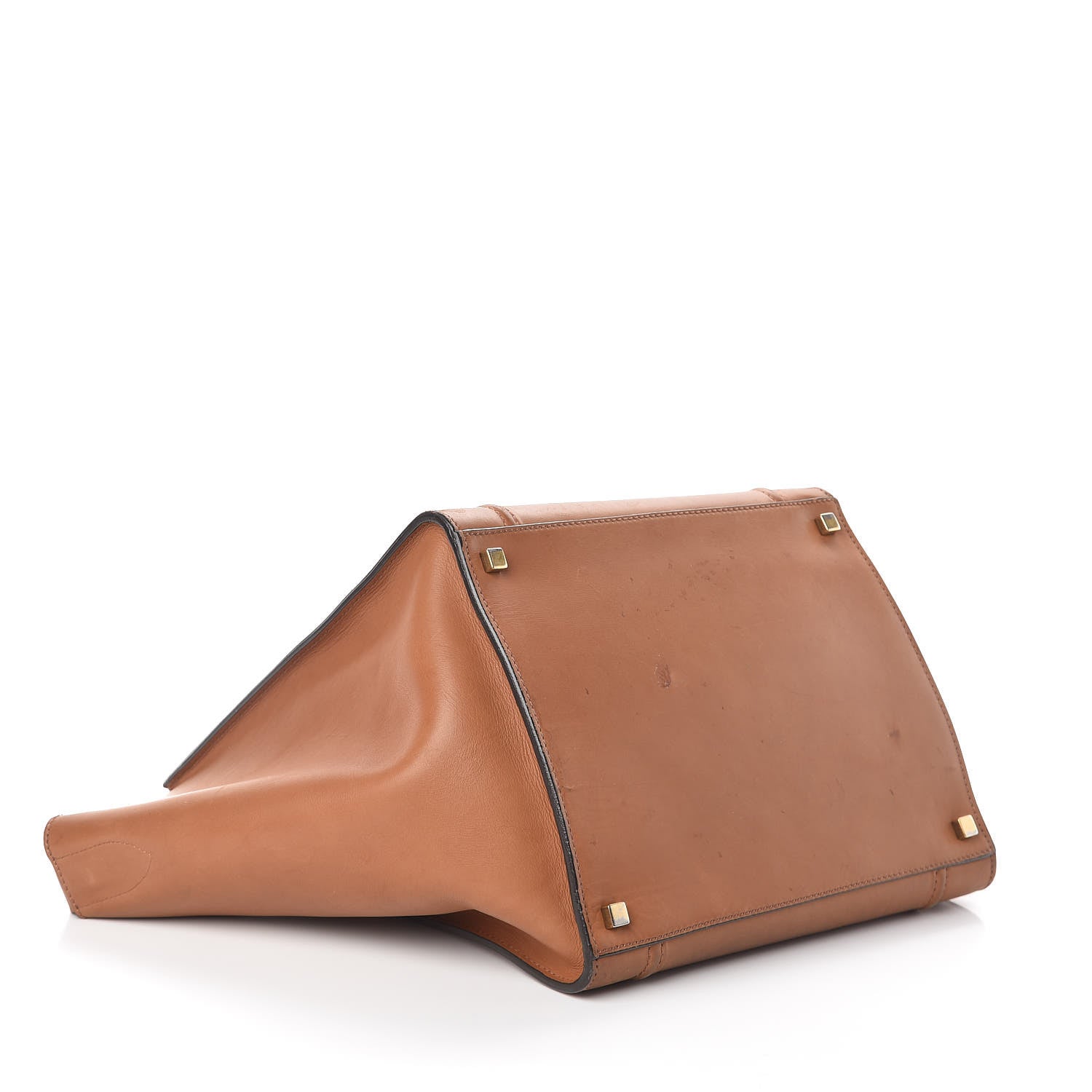 Celine Natural Calfskin Medium Phantom Luggage Tan 4 of 16