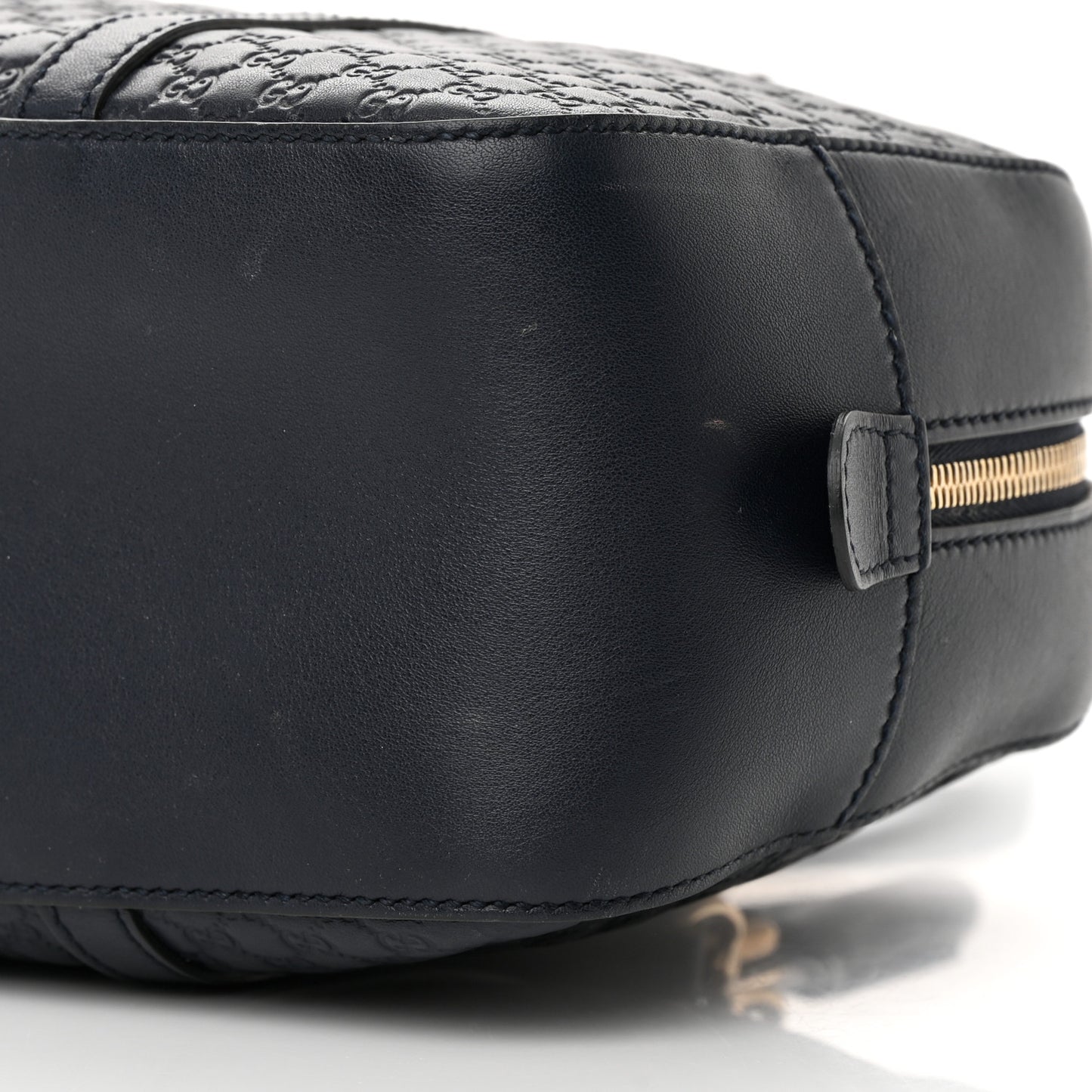 Microguccissima Medium Crossbody Bag Blue
