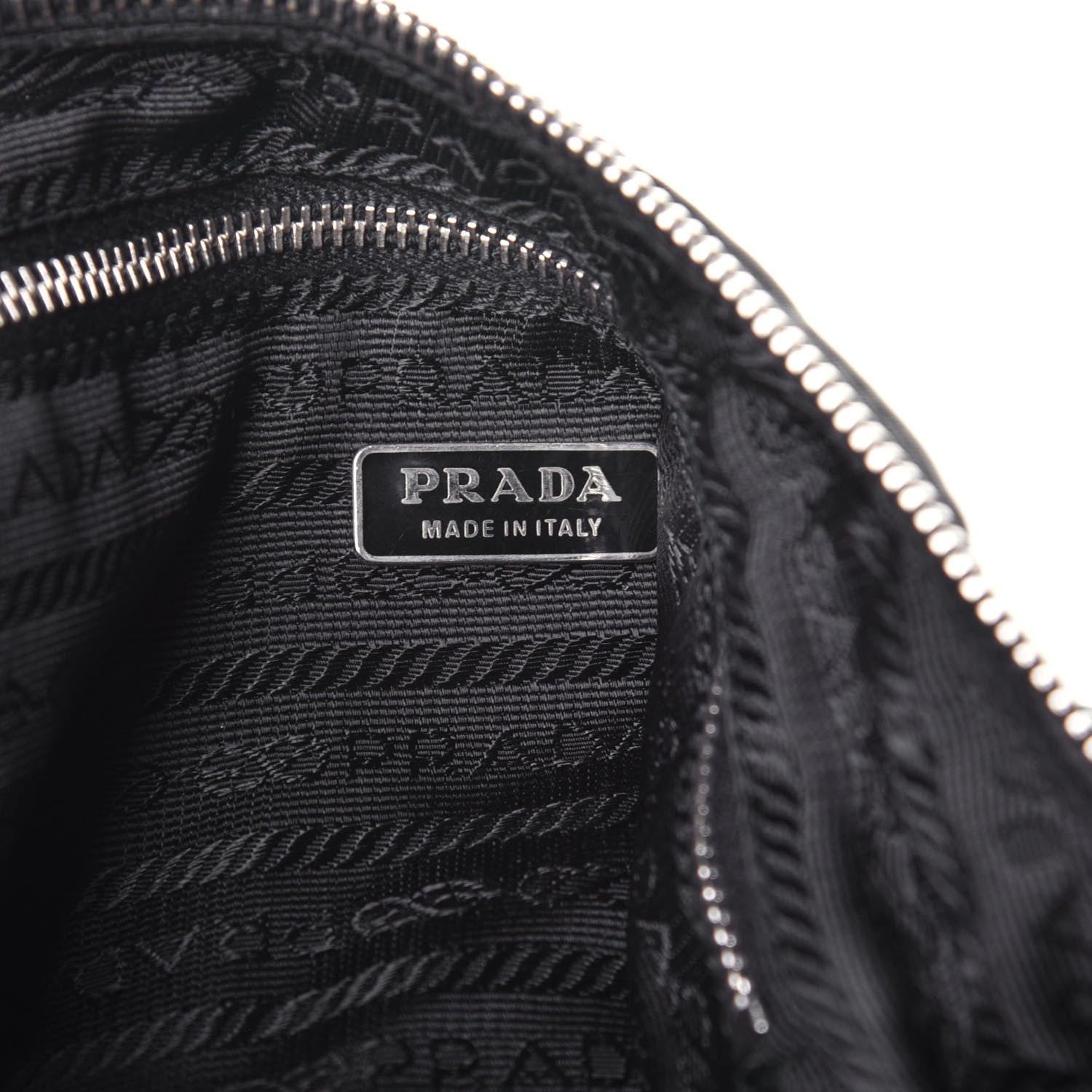 Prada Tessuto Nylon Sport Shoulder Bag Black 6 of 10