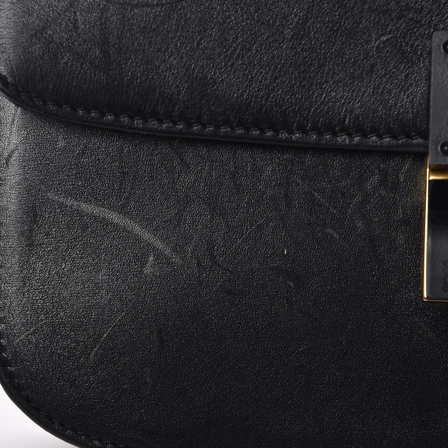 Celine Box Calfskin Medium Classic Box Flap Bag Black 15 of 30