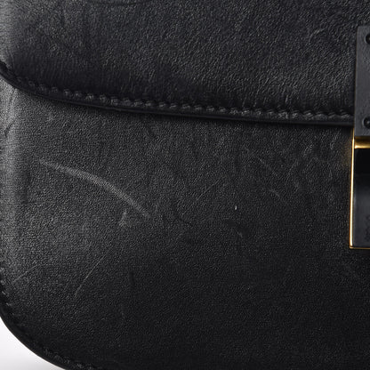 Celine Box Calfskin Medium Classic Box Flap Bag Black 15 of 30