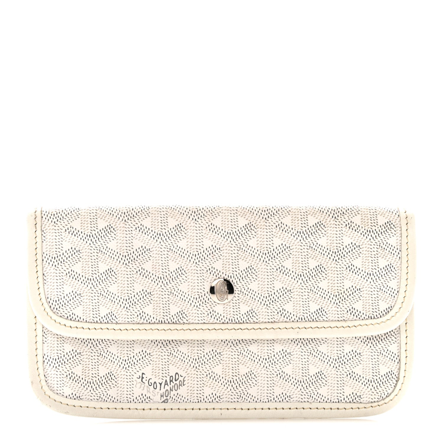 Goyard Goyardine Pouch White 1 of 8