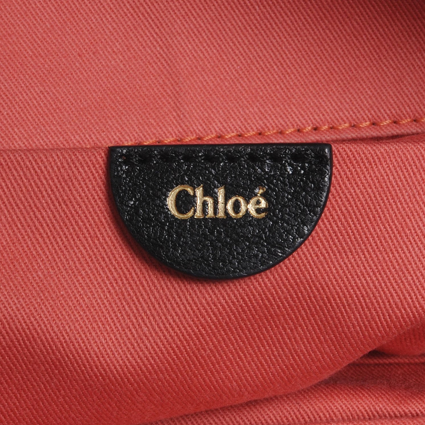 Chloe Leather Medium Angie Shoulder Bag Black 6 of 8