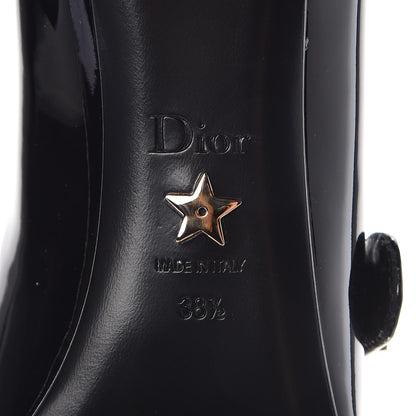 Christian Dior Patent Baby-D Ballet Pumps 38.5 Black 6 of 10