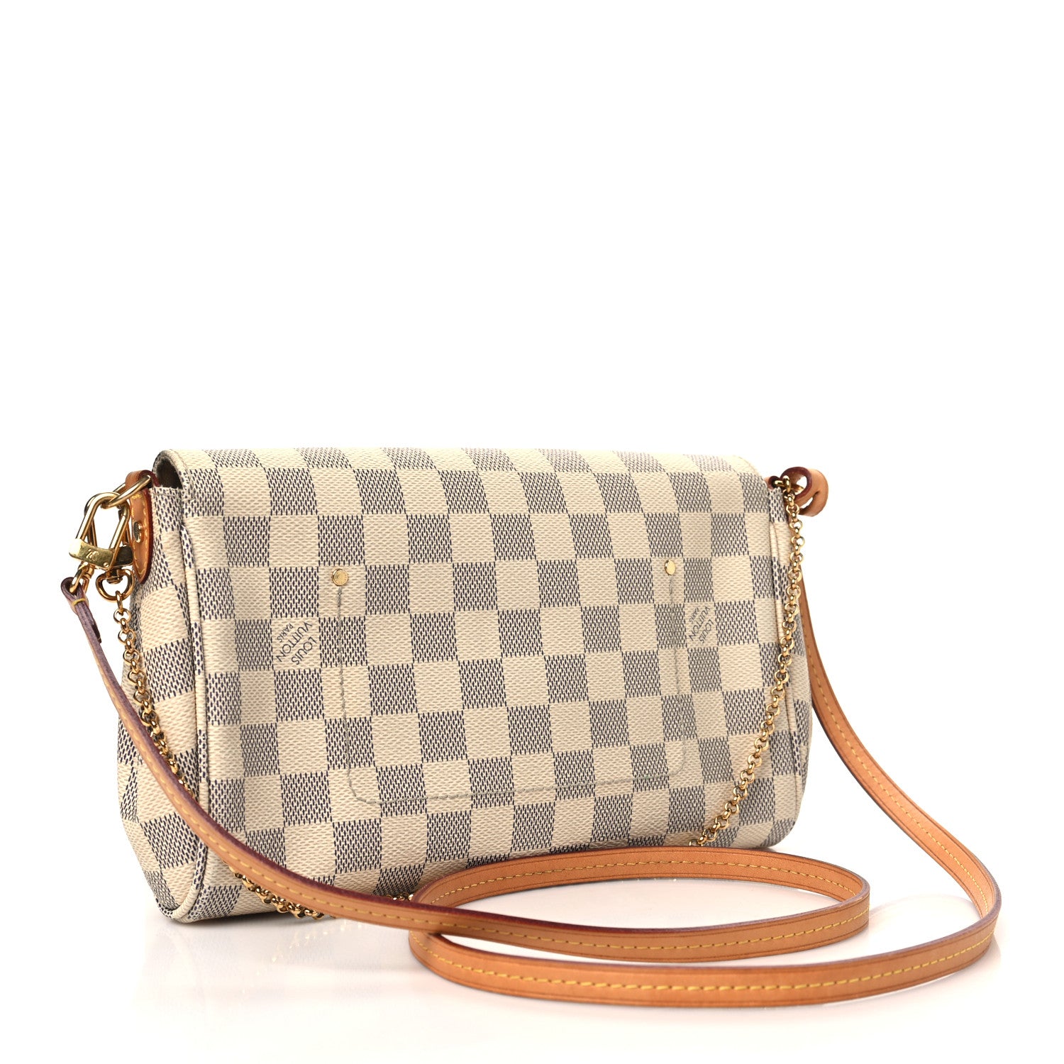 Louis Vuitton Damier Azur Favorite MM 3 of 10