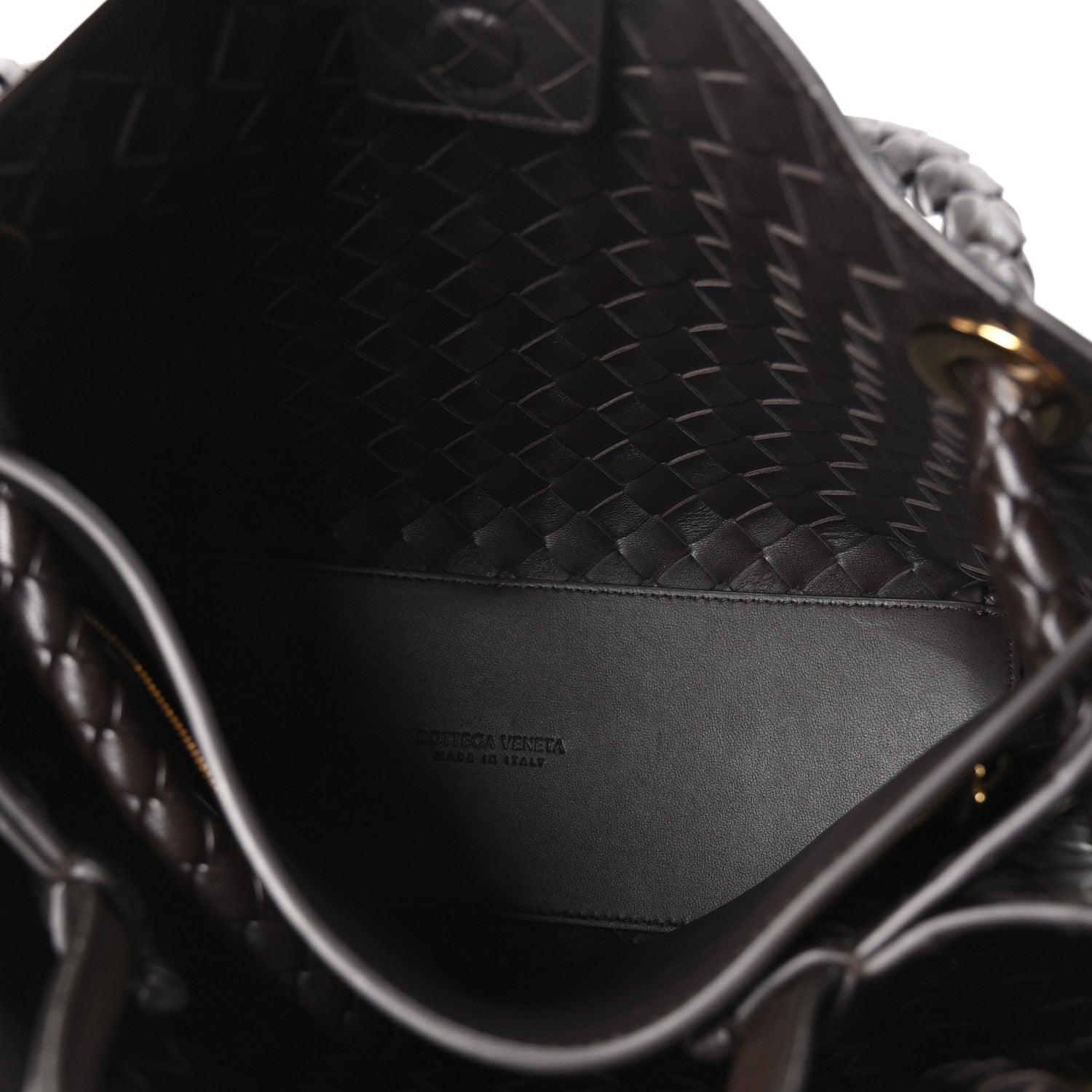 Bottega Veneta Nappa Intrecciato Medium Andiamo Shoulder Bag Fondant 5 of 9