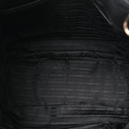 Prada Nappa Gaufre Tote Black 4 of 10