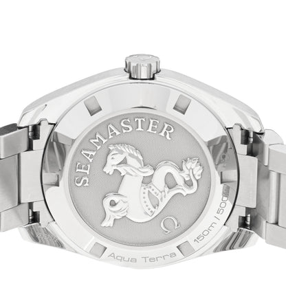 Omega Stainless Steel 38mm Seamaster Aqua Terra 150M Quartz Watch Grey 231.10.39.60.06.001 4 of 5