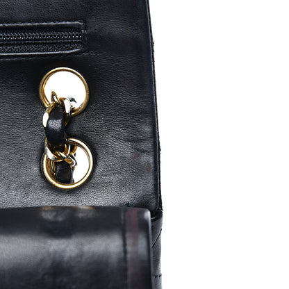 Chanel Lambskin Quilted Small Double Flap Black 17 of 20