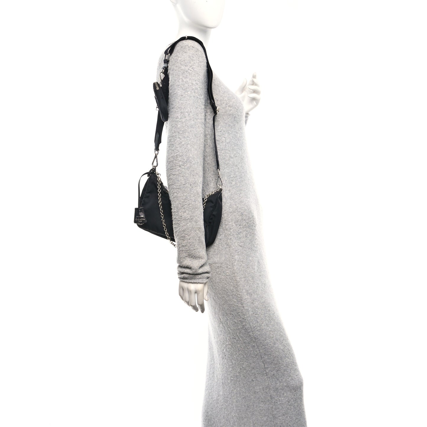 Nylon Re-Edition 2005 Shoulder Bag Black