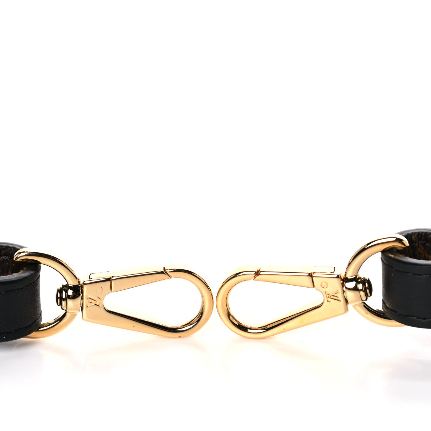 Louis Vuitton Monogram Bandouliere Shoulder Strap XL Black 3 of 6