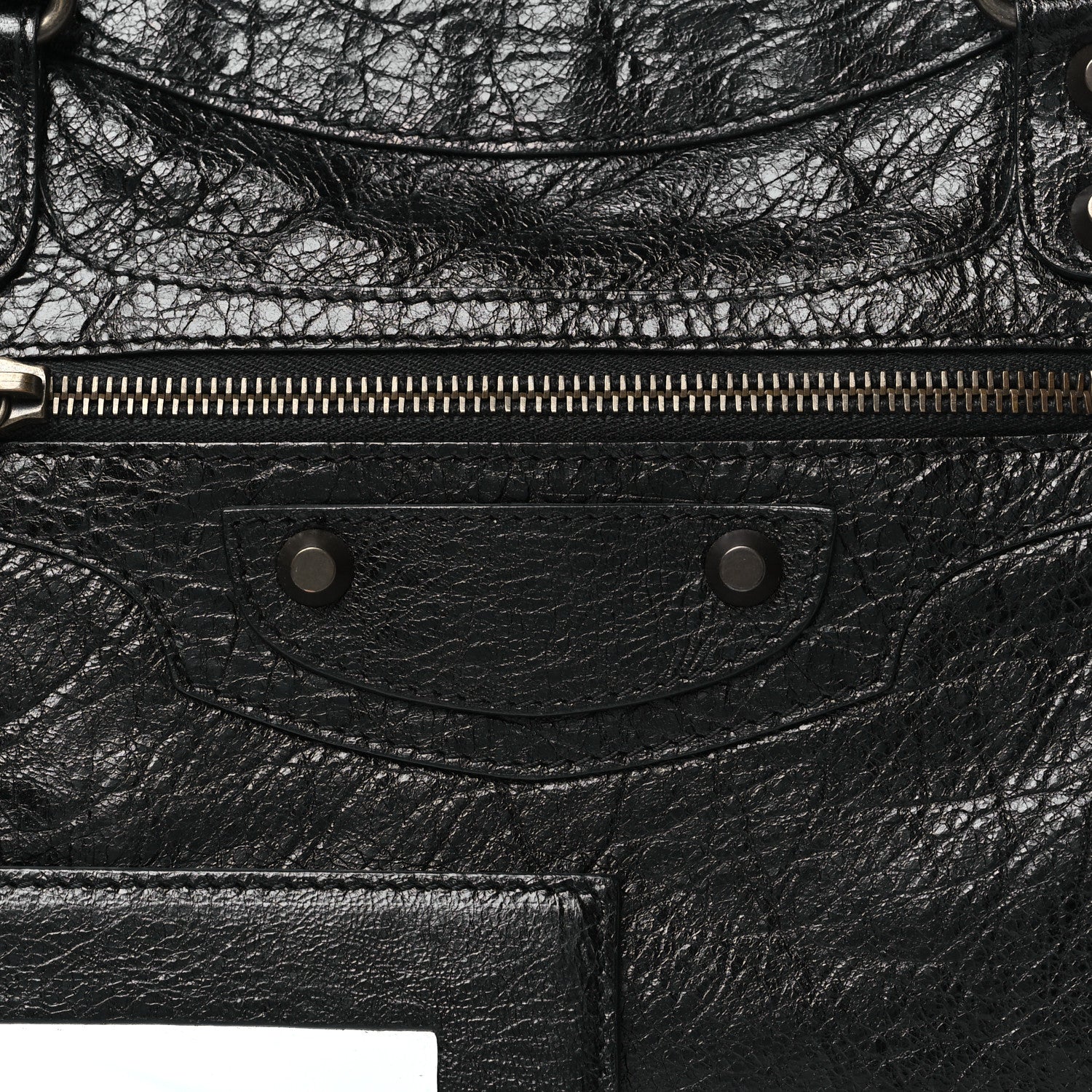 Balenciaga Agneau Classic Hardware Town Black 9 of 11