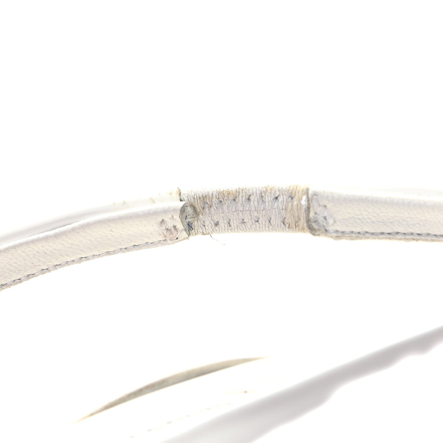 Spazzolato Triangle Logo Pointed Toe 45mm Slingback Pumps 38.5 White