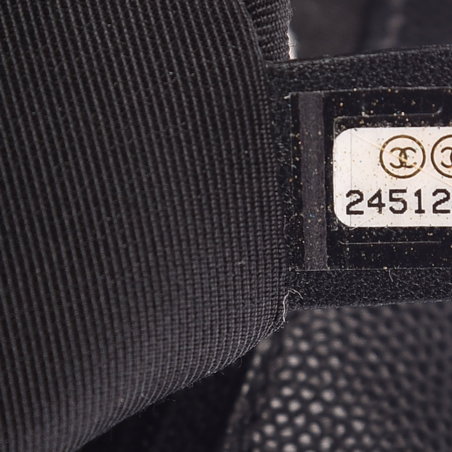 Chanel Caviar Chevron Quilted New Medium Boy Flap Black 7 of 10