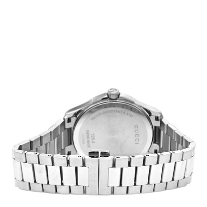 Gucci Stainless Steel 38mm G-Timeless Diamante Quartz Watch Black 3 of 5