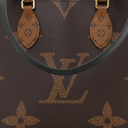 Louis Vuitton Reverse Monogram Giant Onthego MM 7 of 10