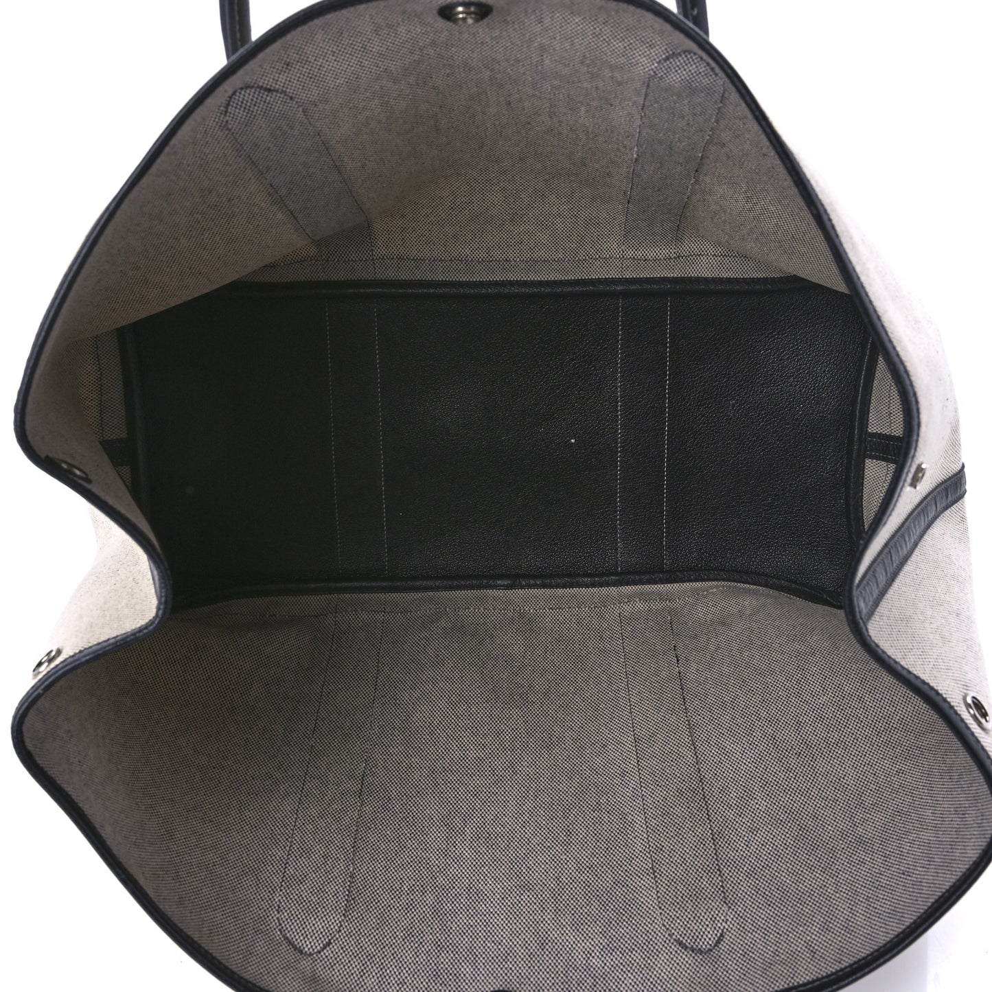 Toile Buffle Gala Garden Party Tote 49 GM Black