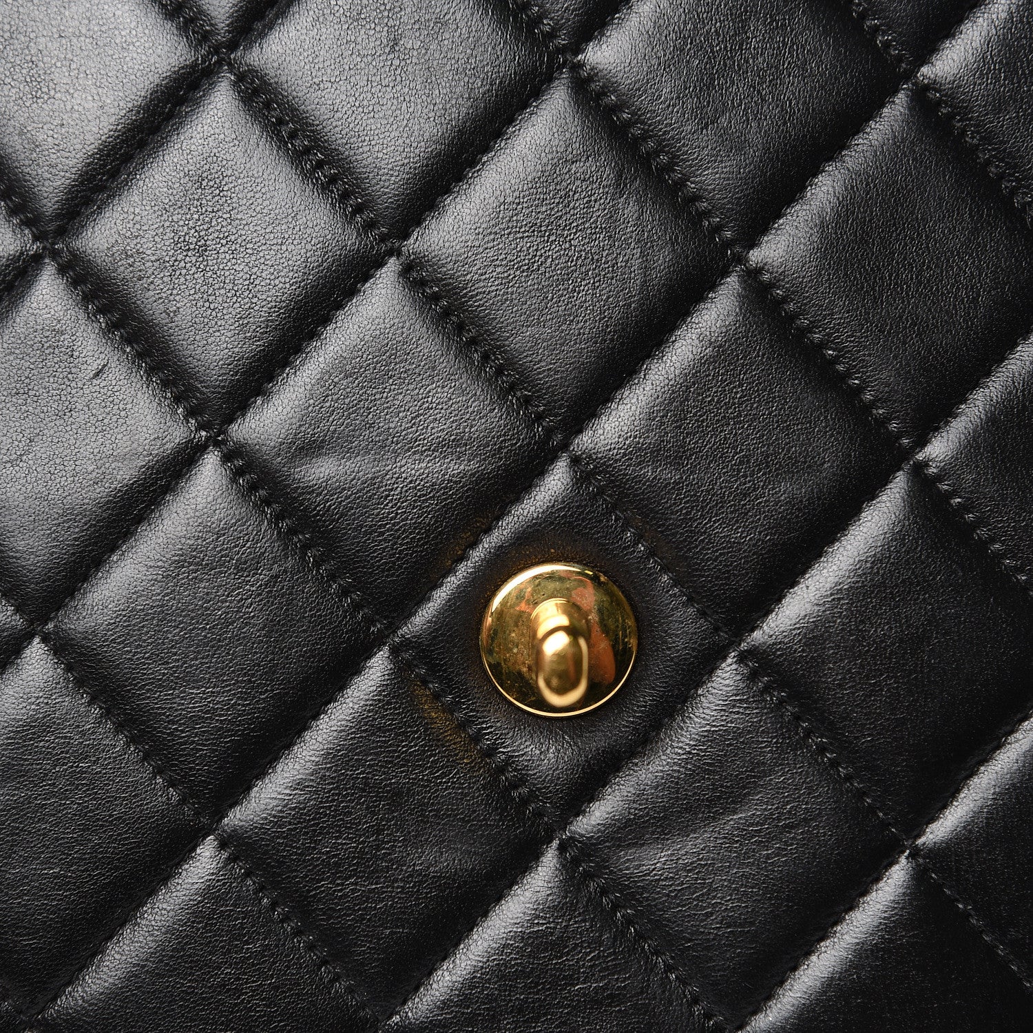 Chanel Lambskin Quilted Jumbo Single Flap Black 15 of 20