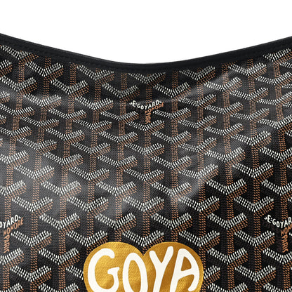 Goyard Goyardine Coeur Boheme Hobo Black 10 of 12